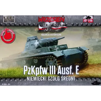 Plastikový model First To Fight 1/72 Pz. Kpfw. III Ausf. E - German medium tank