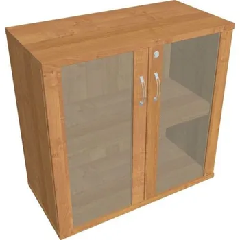 Kancelářský vozík HOBIS kancelářská policová skříň - SZ 2 80 02, zámek Huwill, olše + doprava zdarma