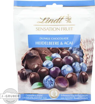 Čokoláda Lindt Sensation Fruit Dunkle Chocolate Heidelbeere & Acai 150 g