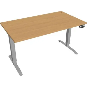 Kancelářský vozík HOBIS výškově stavitelný stůl 140 cm, paměť.ovlad. - MOTION MS 2M 1400, buk + doprava zdarma