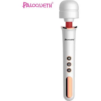 Vibrátor Paloqueth Powerful Massage Wand Rechargable White-Gold