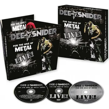 Zahraniční hudba For The Love Of Metal - Dee Snider [CD + DVD + Blu-ray]