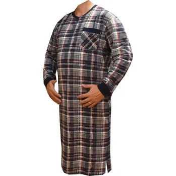 Pánská noční košile xcena Noční košile s dl. rukávem Velikost: M