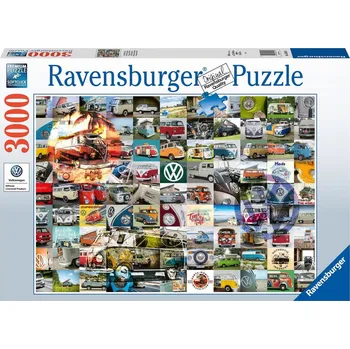 Puzzle Ravensburger 99 VW Bulli momentů 3000 dílků