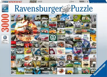 Puzzle Ravensburger 99 VW Bulli momentů 3000 dílků