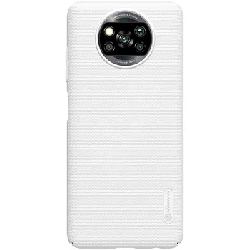 Pouzdro na mobilní telefon Nillkin Super Frosted pro Xiaomi Poco X3 bílé