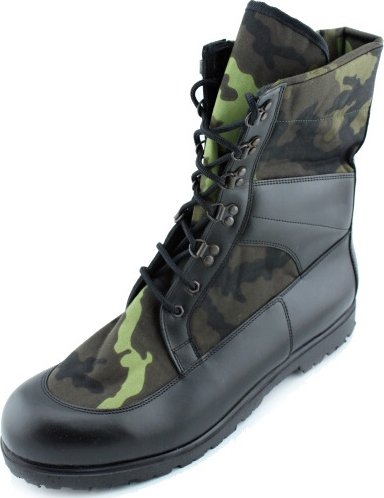 Obuv nadměrná ARMY EAkanady maskované (nadměrné pánské boty vojenské )