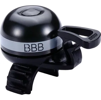 Zvonek na kolo BBB-14 Easyfit Deluxe zvonek šedá