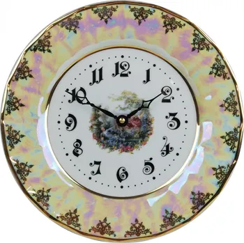 Hodiny Talíř - hodiny porcelánové 2051