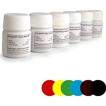 VEROPAL PP Pigmentová pasta k barvení pryskyřice 30ml zelená