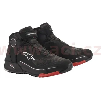 Moto obuv boty CR-X DRYSTAR 2020, ALPINESTARS (černá maskáčová/červená) 39