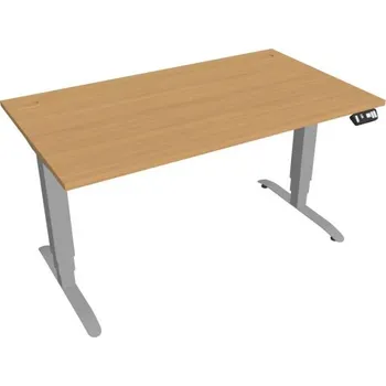Kancelářský vozík HOBIS výškově stavitelný stůl 140 cm, paměť.ovlad. - MOTION MS 3M 1400, buk + doprava zdarma