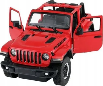 RC model Rastar Jeep Wrangler Rubicon RTR 1:14 červený