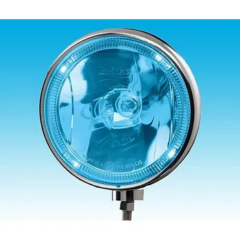 Přídavný světlomet Reflektor Britax typ L28 modrý s prstenem LED