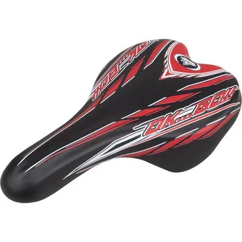 Sedlo na kolo MONTE GRAPPA OK Go 998 20-24" - Sedlo dětské černo-červená