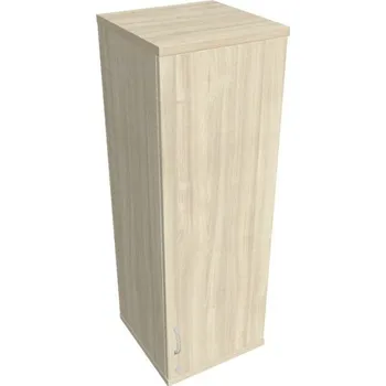 Kancelářský vozík HOBIS kancelářská policová skříň horní - SZ 3 40 01 P H, zámek Huwill, akát + doprava zdarma