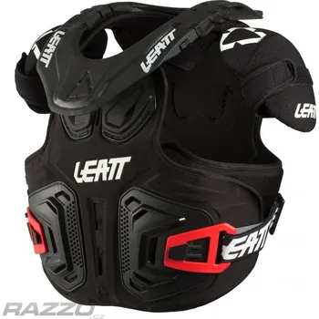 Motocyklový chránič hrudi a pátěře Dětský chránič krku a těla Leatt Fusion Vest 2.0 Junior Black 2025 Dětská - XXLarge
