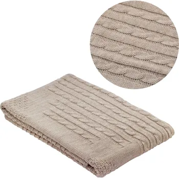 Dětská deka Maccaroni Deka béžová 1006