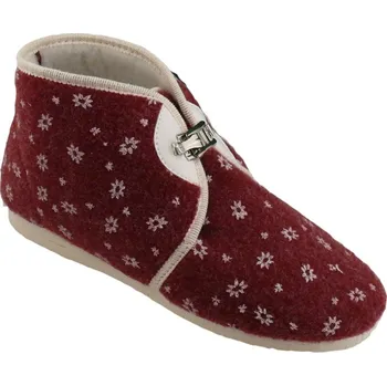 Dámské lodičky Pegres dámské papuče 1033/vínová Barva: vínová, Velikost: 42