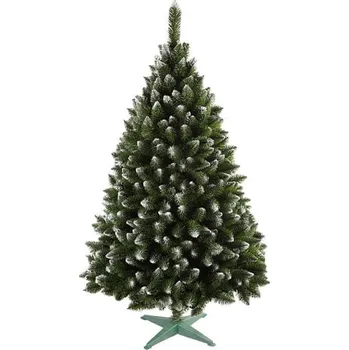Vánoční stromek Nohel Garden Jedle zelená s bílými konci 220 cm