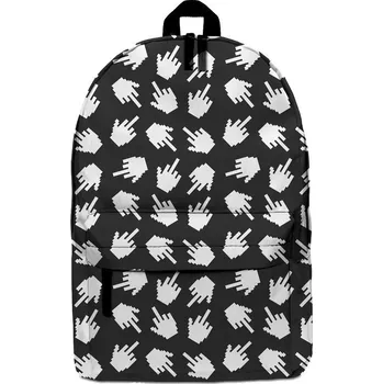 Školní sáček Woodrow Batoh Finger - F*ck off
