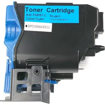 Tonerová kazeta - KONICA MINOLTA TNP-51C, A0X5455 - cyan - kompatibilní