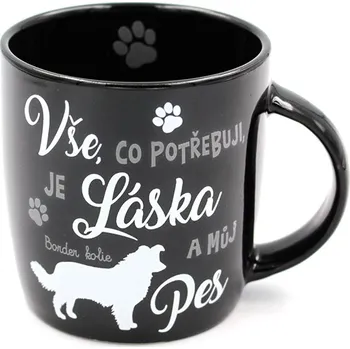 Hrnek s potiskem Border kolie