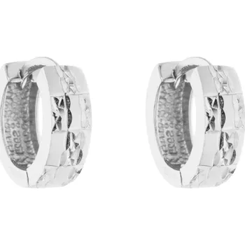 Náušnice Bealio BEALIO Stříbrné náušnice BROUŠENÉ 13 mm 03-06041-0259