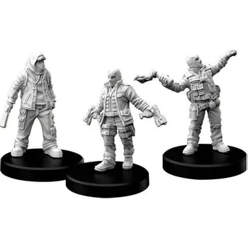 Příslušenství k deskovým hrám Monster Fight Club Figurky Cyberpunk Red RPG - Combat Zoners Punks