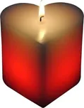4Leaders Kouzelná svíčka srdce 100 g