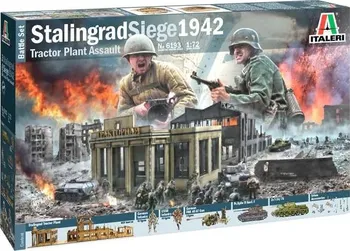 Plastikový model Italeri Diorama obležení Stalingradu 1942 1:72