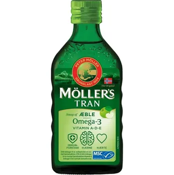 Přírodní produkt Möller's Omega-3 250 ml jablko