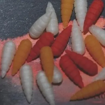 Umělá nástraha Červ Enterprise Vlasové Rovnátko Barevný Mix 20ks