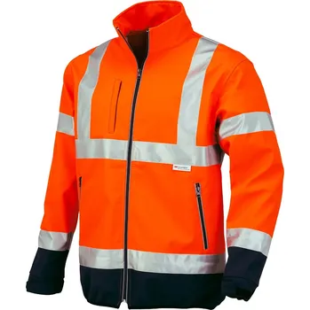 pracovní bunda Industrial Starter | ISSA Výstražná softshellová bunda FLASH 04512 - 3XL / žlutá/černá 610012