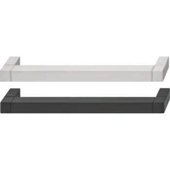 Nábytkové kování Úchytka nábytková, hranatá barva Černá, varianta malá