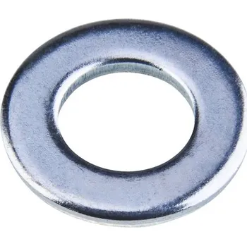 Matice Podložka plochá Ø 7 střední, zinek bílý, 20ks