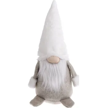 Vánoční dekorace Dakls Textilní skřítek Dusty světlý 52 cm