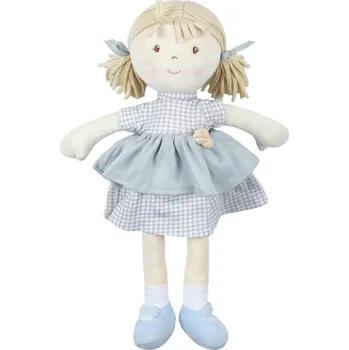 Panenka Bonikka All Natural látková panenka Neva-modré šaty