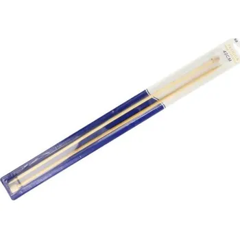 Jehlice Pletací jehlice Fashion dřevěné rovné č. 5,5 mm (Pletací jehlice dřevěné rovné č. 5,5 mm)