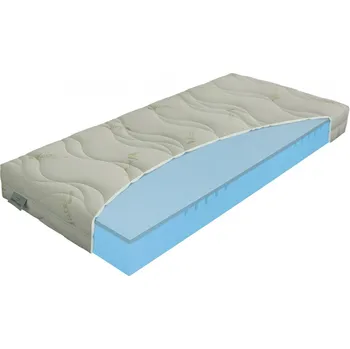 Matrace Materasso POLARGEL superior - jedinečná matrace s nosností až 190 kg 80 x 195 cm, snímatelný potah