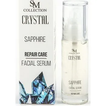 Pleťové sérum SM Collection Přírodní obličejové obnovující gel sérum safír 30 ml
