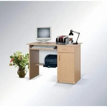 Psací stůl Počítačový stůl 01, barevné provedení buk