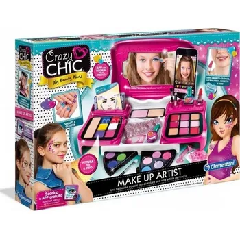 dětské šminky a malovátka Clementoni 78293 Crazy Chic Make-up