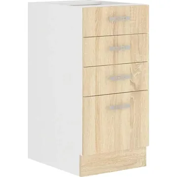 Kuchyňská skříňka Sara Sonoma 40d 4s bb