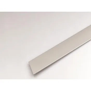 Stavební profil Profil plohý hliník stříbrný 30x2000