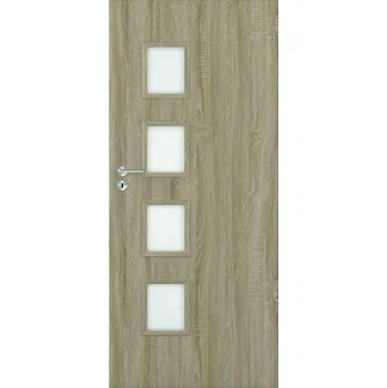 Stavební výplň Interiérové dveře Dallas 4*4 70P dub bělený