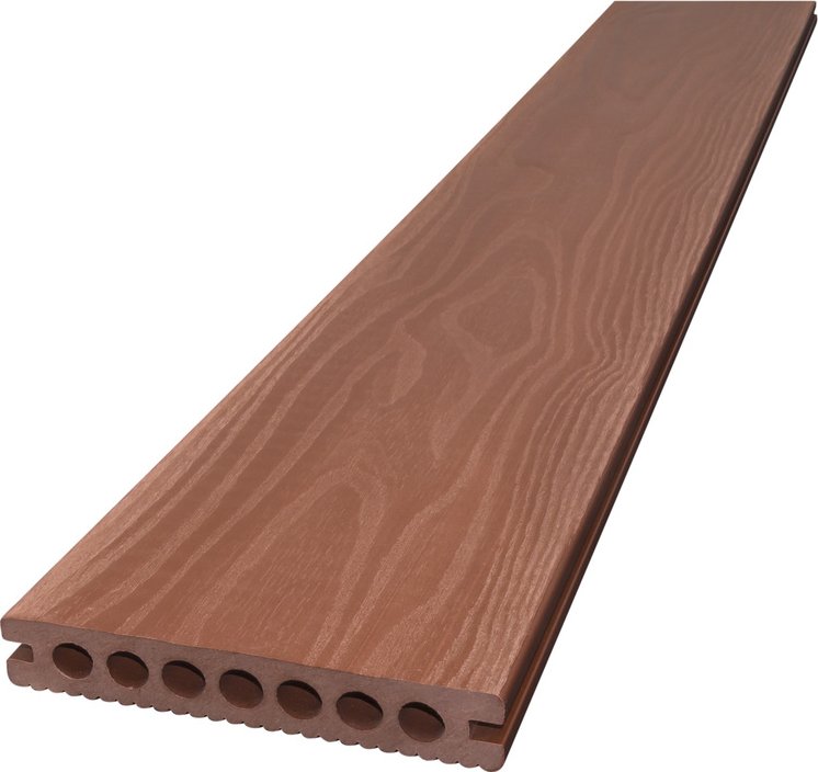 Nextwood WPC terasové prkno 3D line, barva třešeň, 2 metry, WP1132