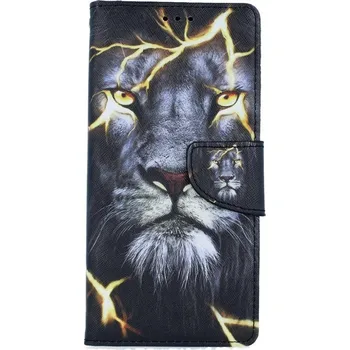 Pouzdro na mobilní telefon Pouzdro iPhone SE 2020 knížkové Magický lev (kryt neboli obal na iPhone SE 2020)