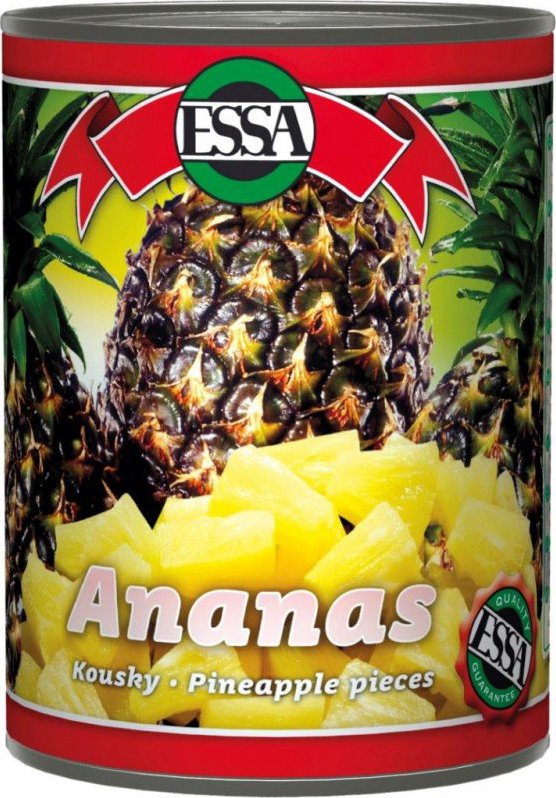 Essa Ananas kousky 565 g od 61 Kč - Zbozi.cz