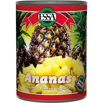 Essa Ananas kousky 565 g Ovoce Essa Ananas kousky 565 g